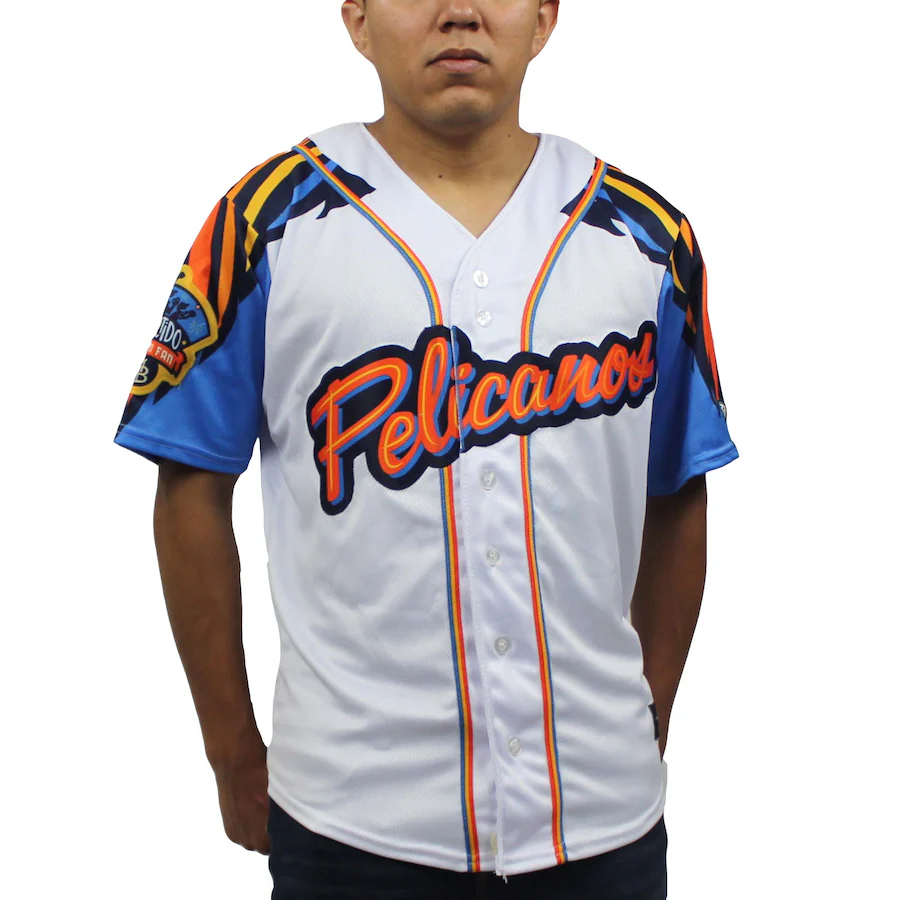 Men's Myrtle Beach Pelicans White Copa Replica Jersey - SUjersey01