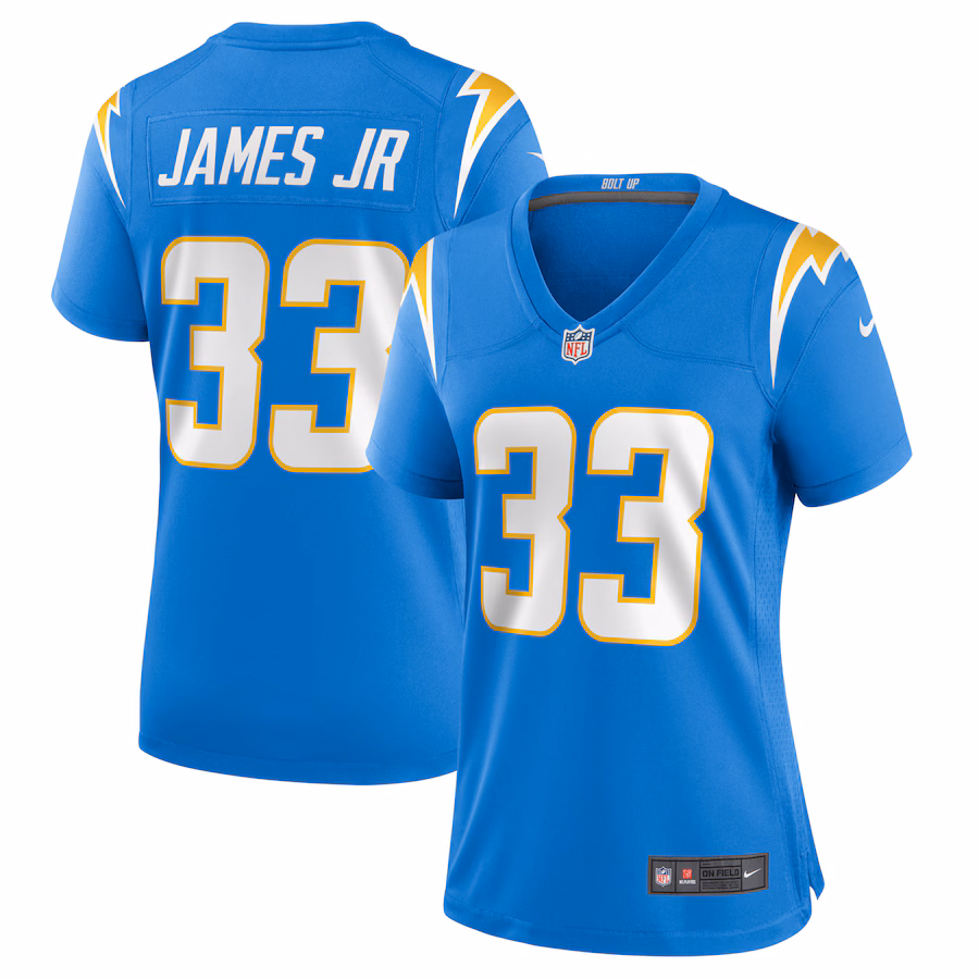 Women's Los Angeles Chargers Derwin James Nike Powder Blue Game Jersey - SUjersey01