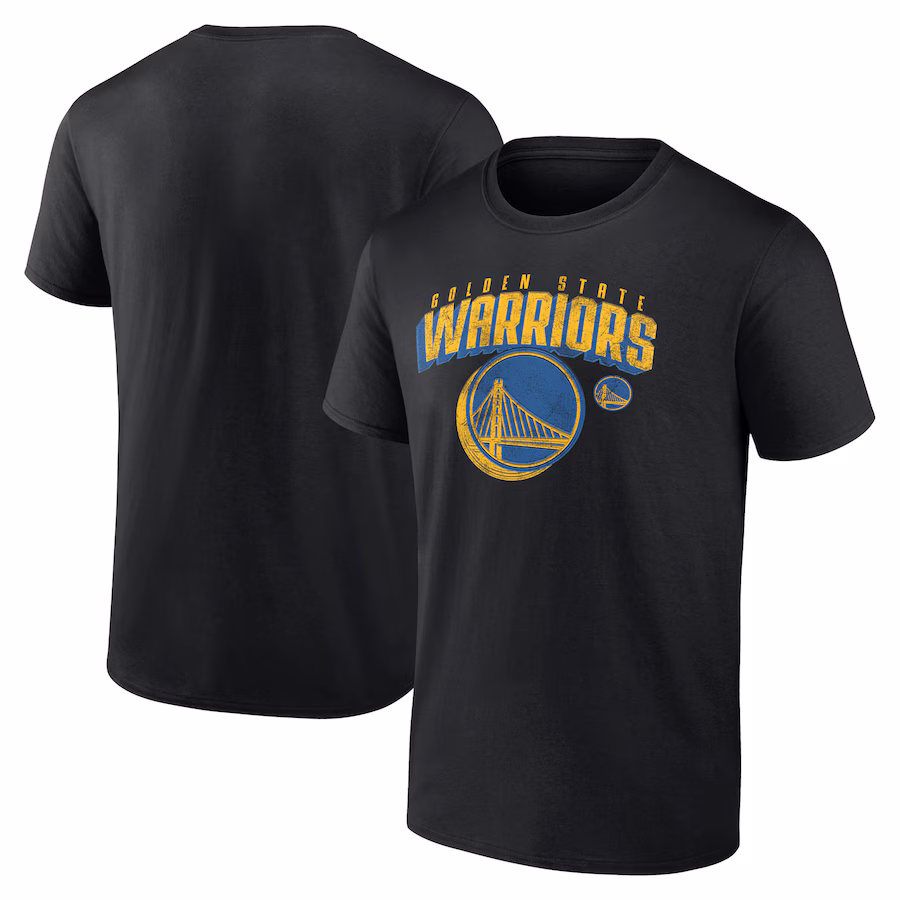 Men's Golden State Warriors  Black Breakaway Dunk T-Shirt - SUjersey01