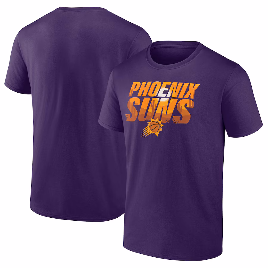Men's Phoenix Suns  Fanatics Purple Local T-Shirt - SUjersey01