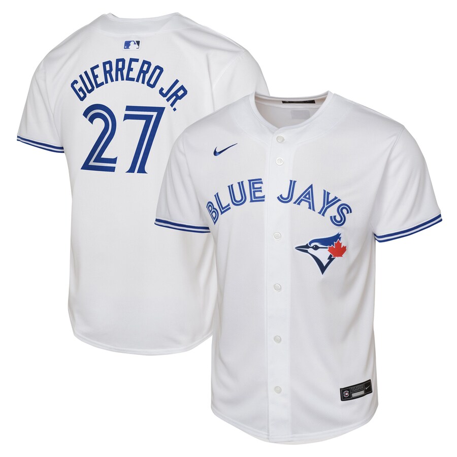 Youth Toronto Blue Jays Vladimir Guerrero Jr. Nike White Home Limited Player Jersey - SUjersey01