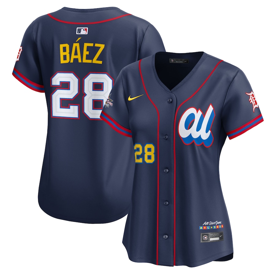 Women's American League Javier Báez Nike Navy 2025 All-Star Edition Limited Player Jersey - SUjersey01