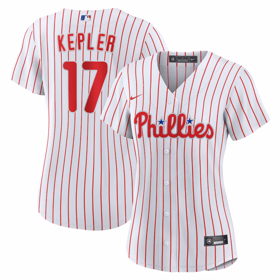 Women's Philadelphia Phillies Max Kepler Nike White Home Replica Jersey - SUjersey01