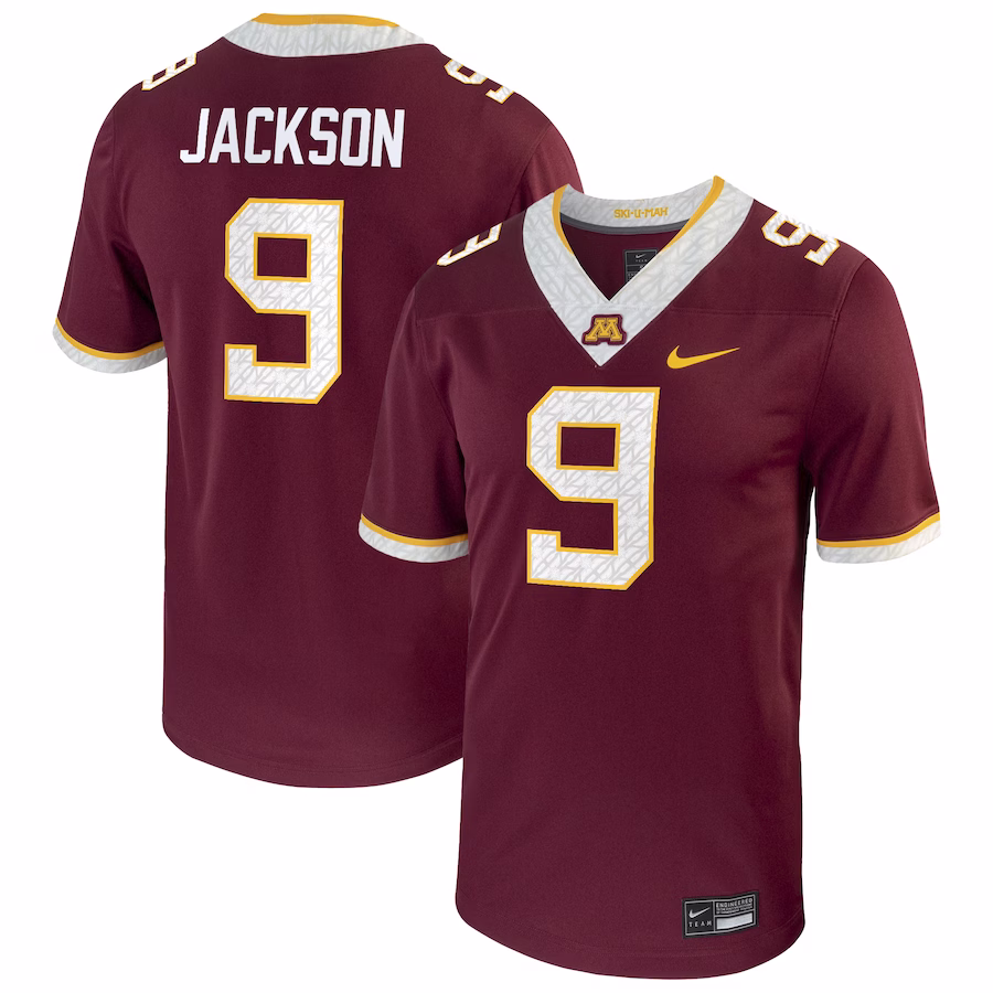 Daniel Jackson Minnesota Golden Gophers Nike Player Game Jersey - Maroon - SUjersey01