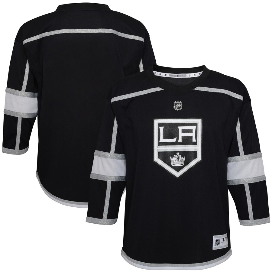 Youth Los Angeles Kings Black Home Replica Blank Jersey - SUjersey01
