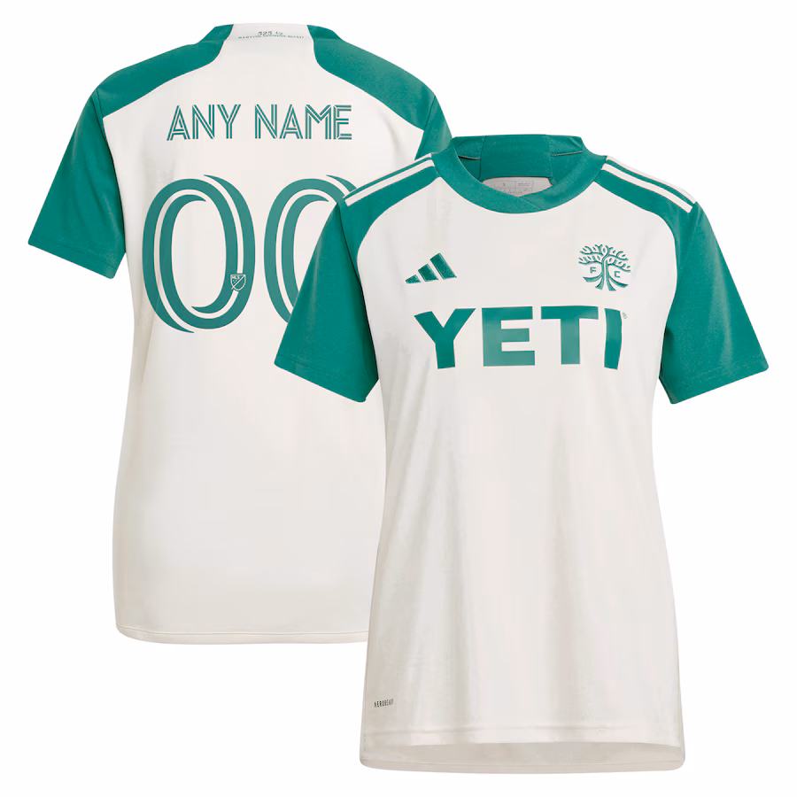 Women's Austin FC  adidas Tan 2024 The Armadillo Kit Replica Custom Jersey - SUjersey01