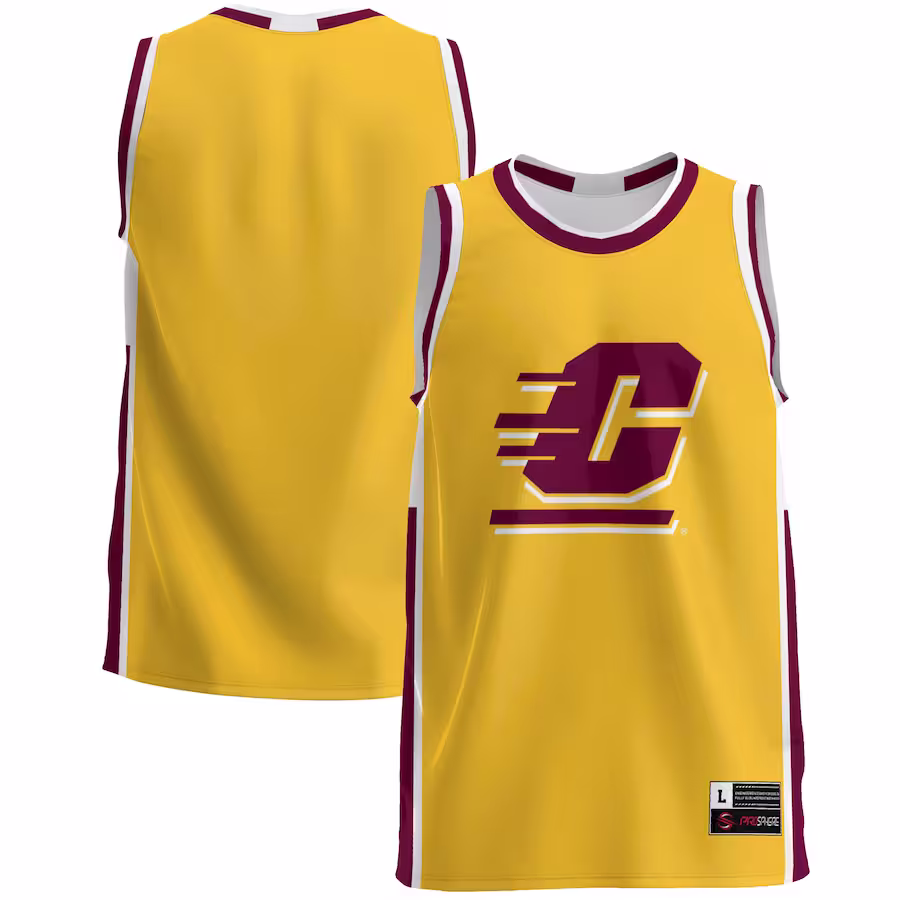 Central Michigan Chippewas GameDay Greats  Lightweight Basketball Jersey - Maroon - SUjersey01