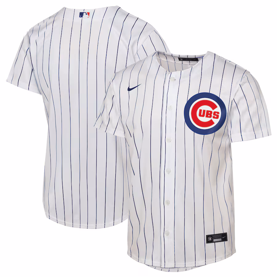 Youth Chicago Cubs Nike White Home Replica 2.0 Jersey - SUjersey01