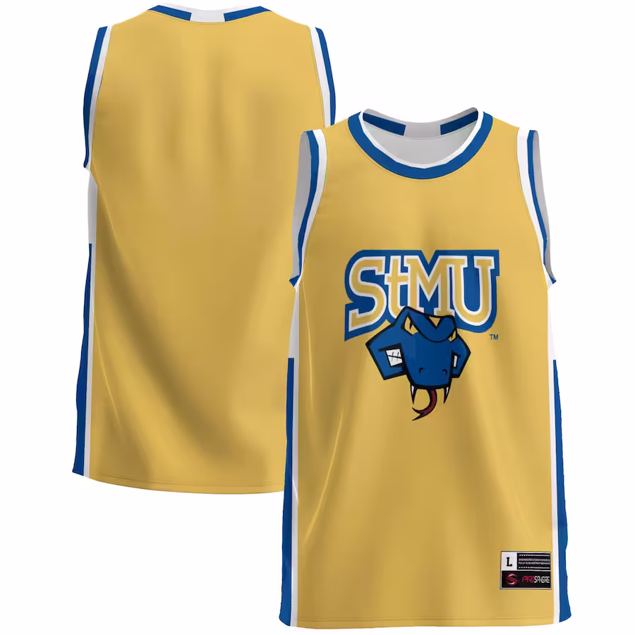 St. Mary's University Rattlers GameDay Greats  Lightweight Basketball Jersey - Blue - SUjersey01