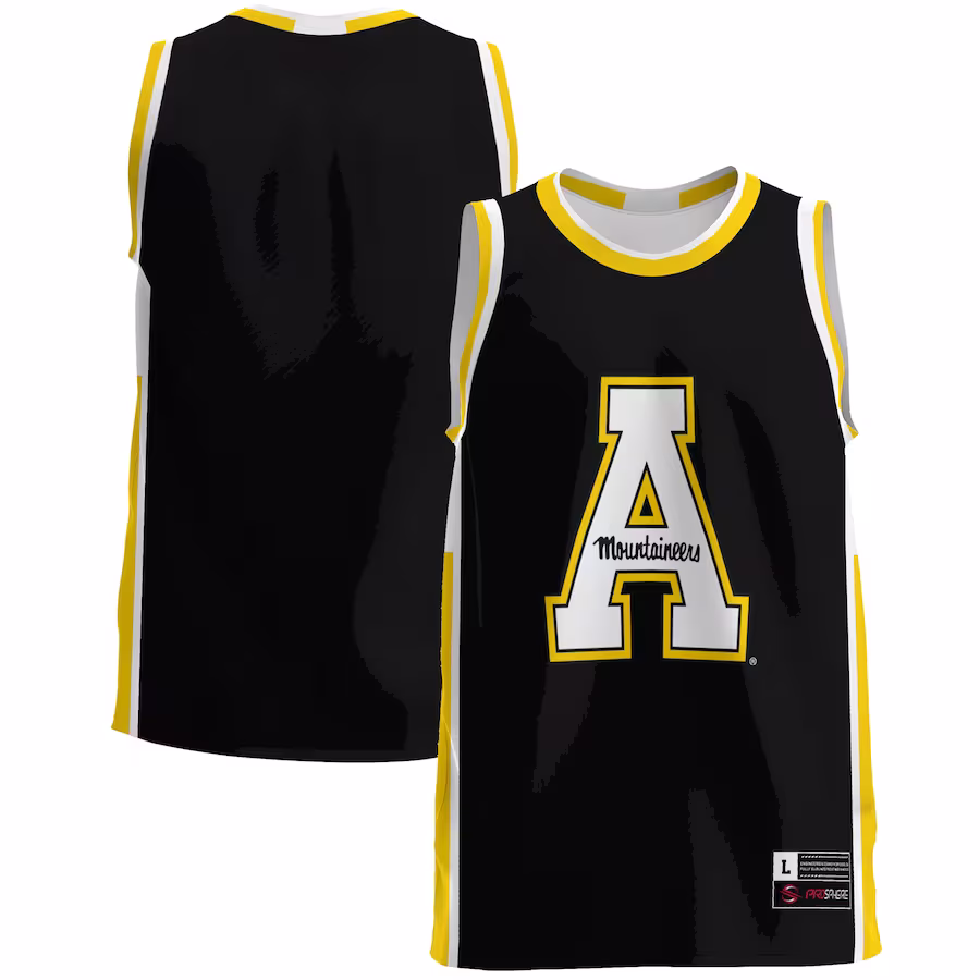 Appalachian State Mountaineers GameDay Greats  Lightweight Basketball Jersey - Gold - SUjersey01