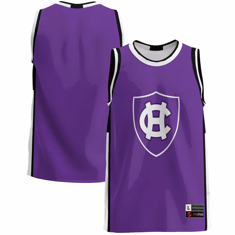 Men's GameDay Greats  Purple Holy Cross Crusaders  Lightweight Basketball Jersey - SUjersey01