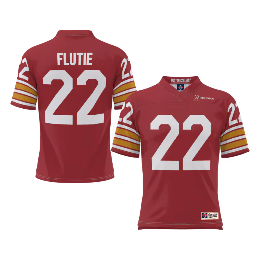 Men's GameDay Greats Doug Flutie Maroon Boston College Eagles Heisman Football Jersey - SUjersey01