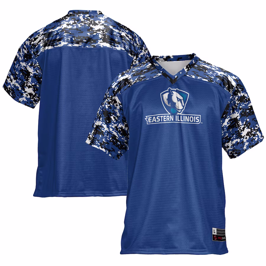 Eastern Illinois Panthers GameDay Greats Football Jersey - Blue - SUjersey01