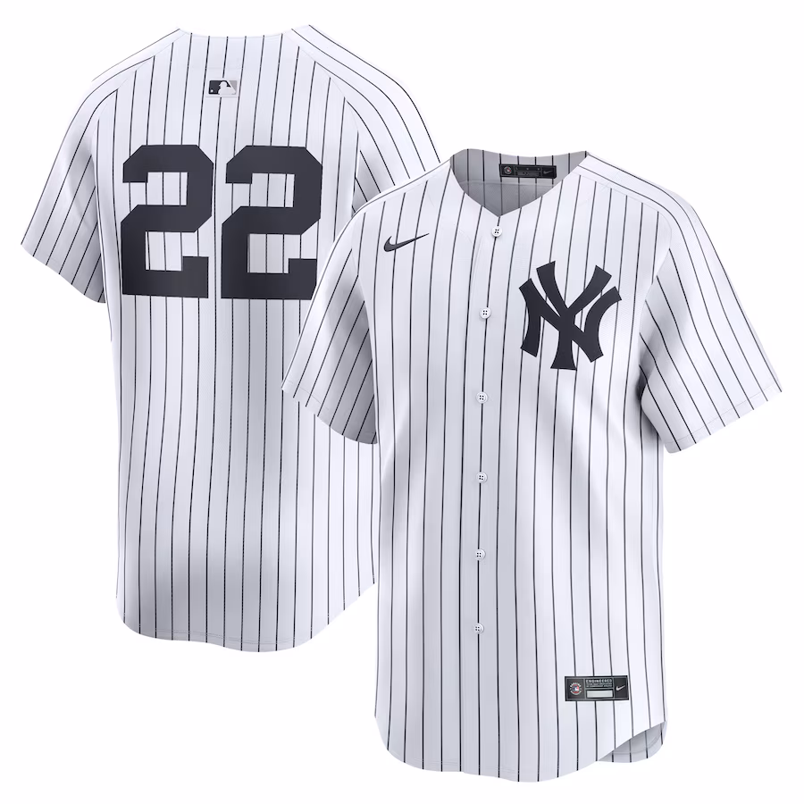 Men's New York Yankees Juan Soto Nike White Home Limited Player Jersey - SUjersey01