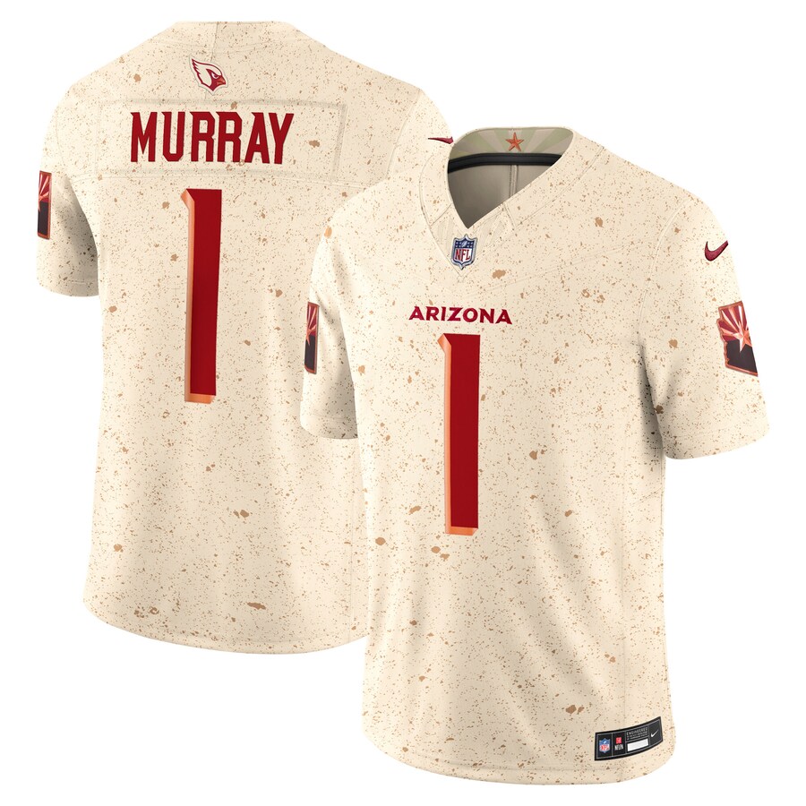 Men's Arizona Cardinals Kyler Murray Nike Natural 2025 Rivalries Collection Limited Jersey - SUjersey01