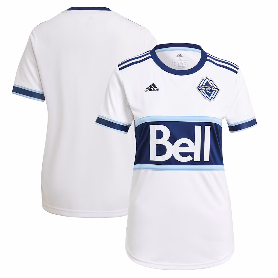 Women's Vancouver Whitecaps FC adidas White 2021 Primary Replica Jersey - SUjersey01