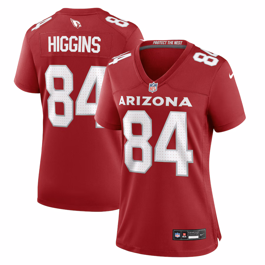 Women's Arizona Cardinals Elijah Higgins Nike  Cardinal Team Game Jersey - SUjersey01