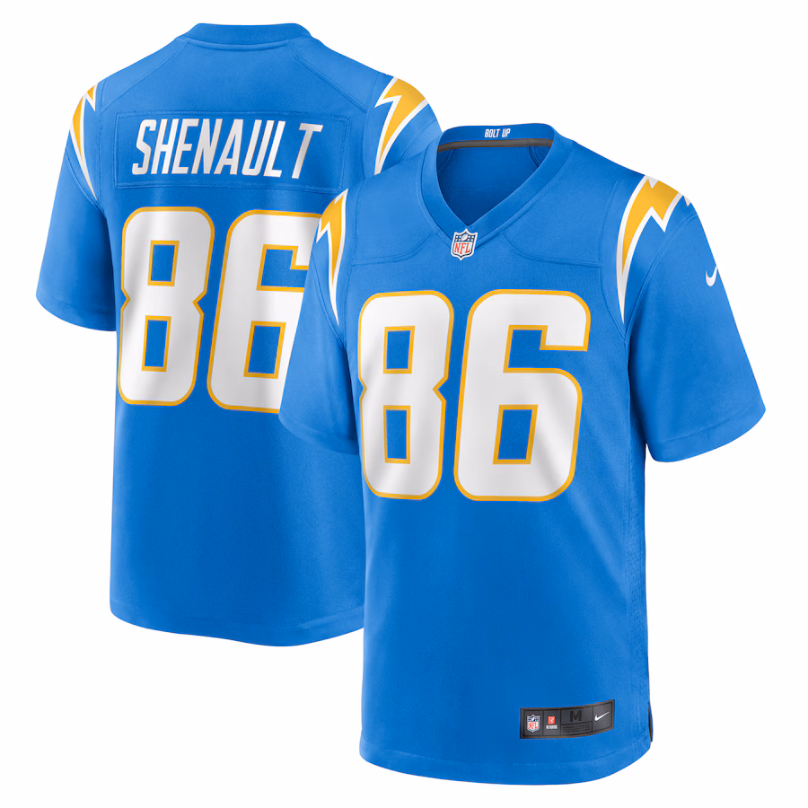 Men's Los Angeles Chargers Laviska Shenault Jr. Nike Powder Blue Team Game Jersey - SUjersey01