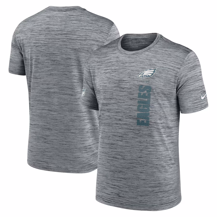 Men's Philadelphia Eagles  Nike Heather Gray Hometown Legend Performance T-Shirt - SUjersey01