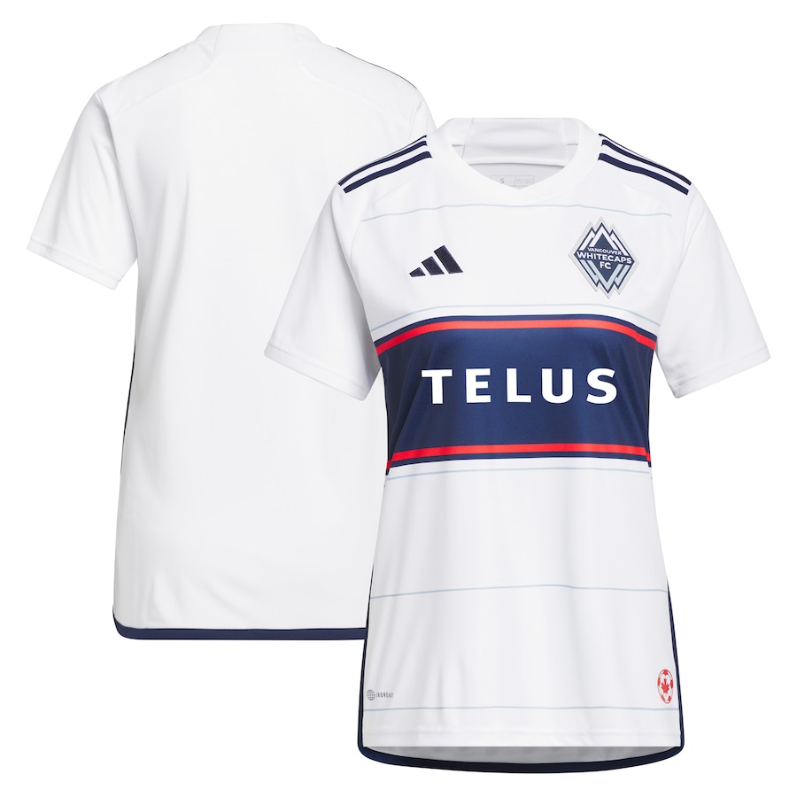 Women's Vancouver Whitecaps FC adidas White 2023 Bloodlines Replica Jersey - SUjersey01