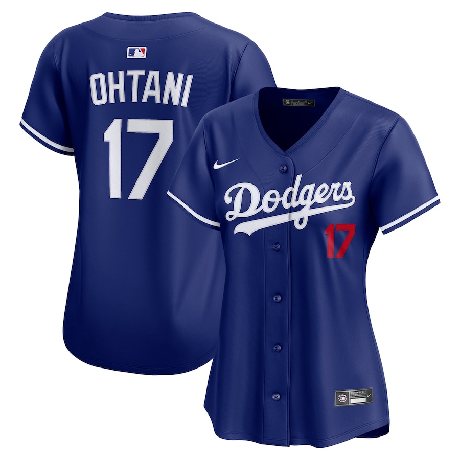 Women's Los Angeles Dodgers Shohei Ohtani Nike Royal Alternate Limited Player Jersey - SUjersey01