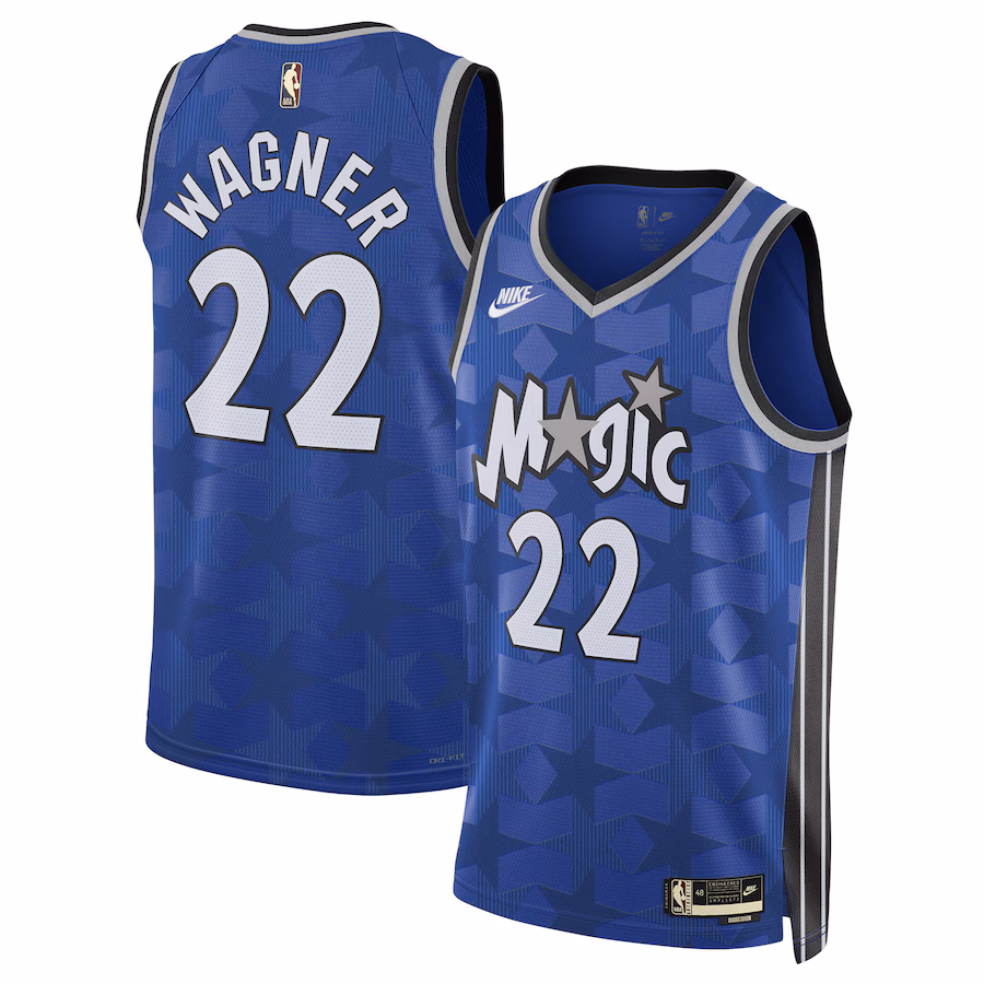 Unisex Orlando Magic Franz Wagner Nike Blue 2023/24 Swingman Jersey - Classic Edition - SUjersey01