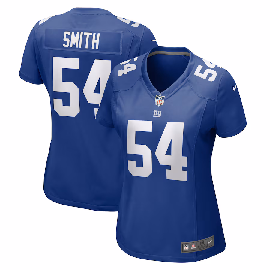 Women's New York Giants Jaylon Smith Nike Royal Home Game Player Jersey - SUjersey01
