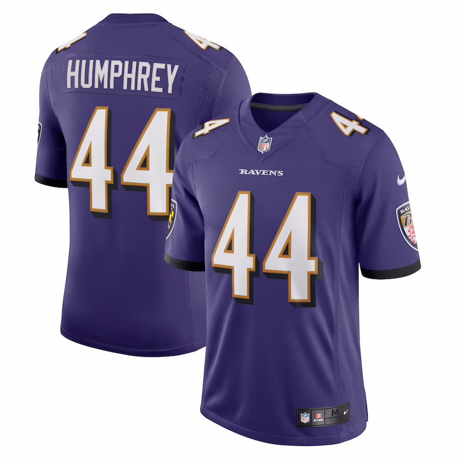 Men's Baltimore Ravens Marlon Humphrey Nike Purple Vapor Limited Jersey - SUjersey01