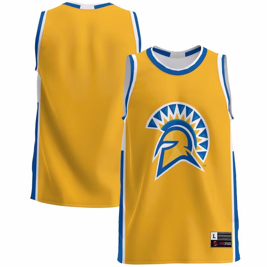 San Jose State Spartans GameDay Greats  Lightweight Basketball Jersey - Blue - SUjersey01