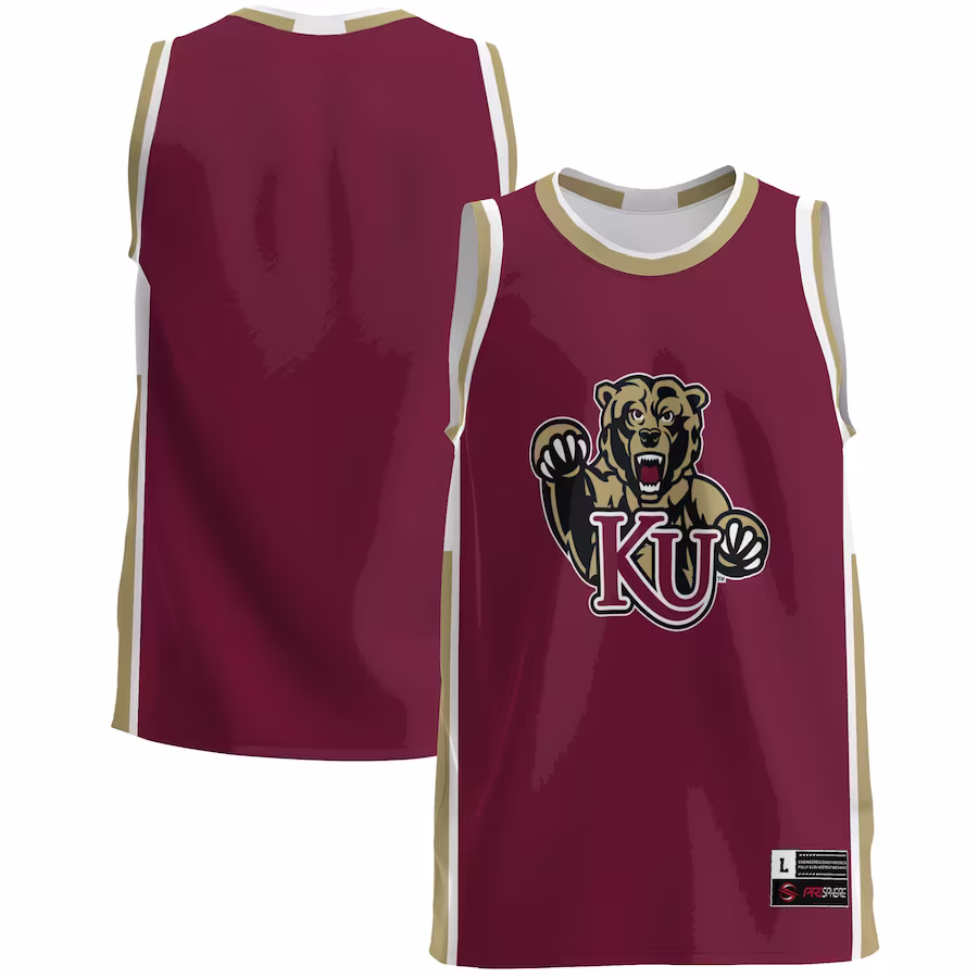Kutztown Golden Bears GameDay Greats  Lightweight Basketball Jersey - Maroon - SUjersey01