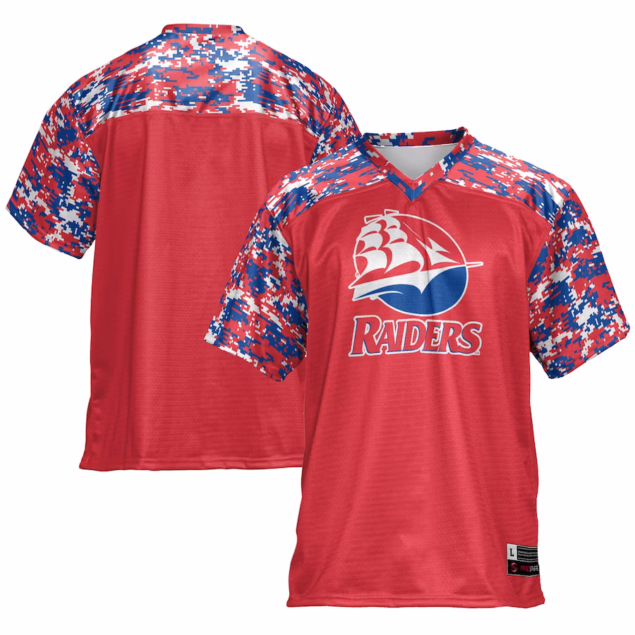 Shippensburg Raiders GameDay Greats Football Jersey - Red - SUjersey01