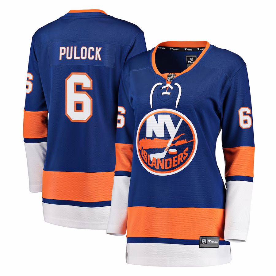 Women's New York Islanders Ryan Pulock Fanatics Royal Breakaway Player Jersey - SUjersey01