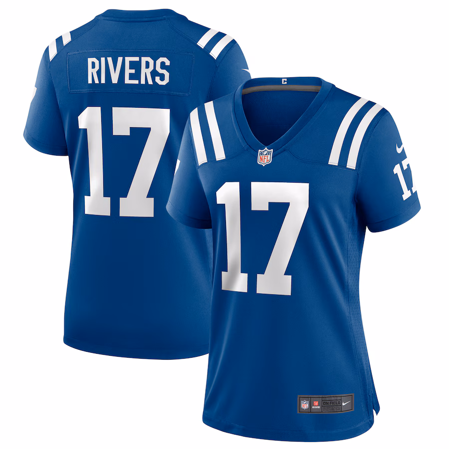 Women's Indianapolis Colts Philip Rivers Nike Royal Game Jersey - SUjersey01