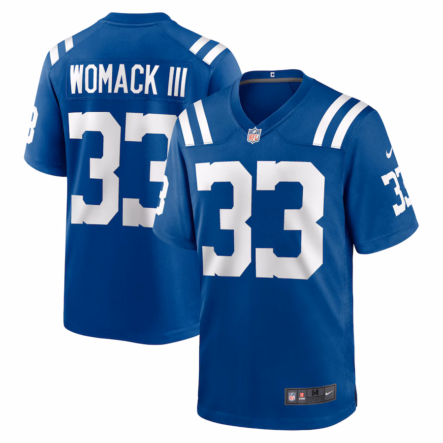 Men's Indianapolis Colts Samuel Womack III Nike Royal Game Jersey - Ujersey NFL Shop