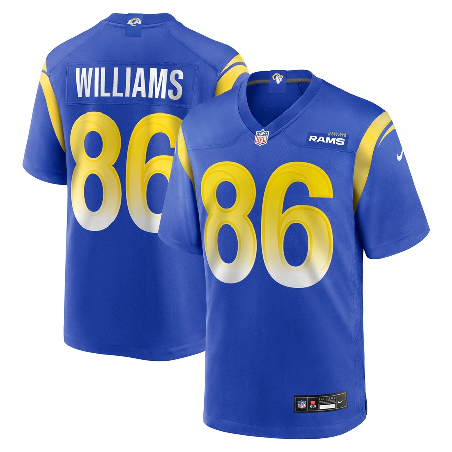 Men's Los Angeles Rams Mario Williams Nike Royal Team Game Jersey - Ujersey NFL Shop