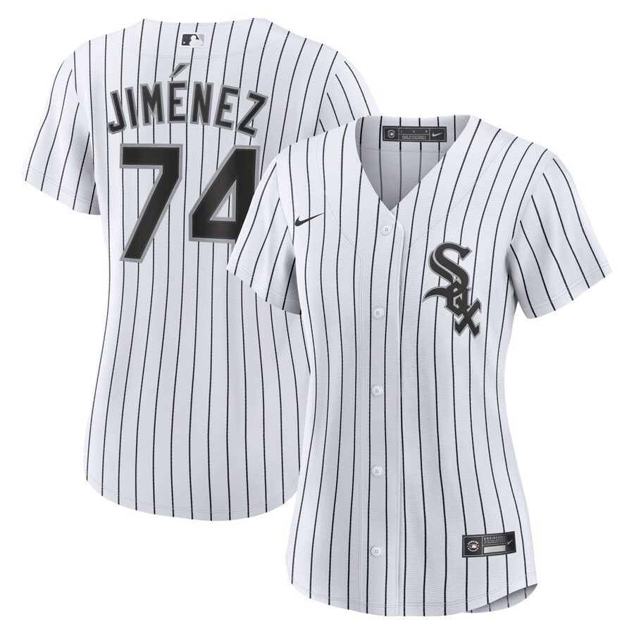 Women's Chicago White Sox Eloy Jimenez Nike White Home Replica Player Jersey - Ujersey