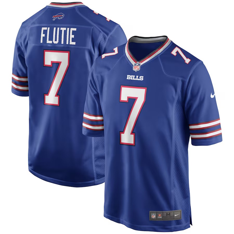 Men's Buffalo Bills Doug Flutie Nike Royal Game Retired Player Jersey - Ujersey NFL Shop