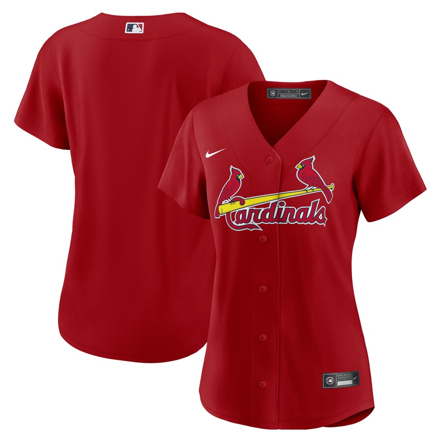 Women's St. Louis Cardinals Nike Red Alternate Replica Team Jersey - Ujersey NFL Shop