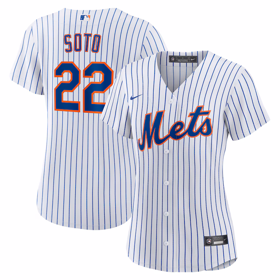 Women's New York Mets Juan Soto Nike White Home Replica Player Jersey - Ujersey NFL Shop