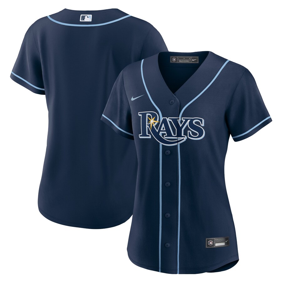 Women's Tampa Bay Rays Nike Navy Alternate Replica Team Jersey - Ujersey NFL Shop