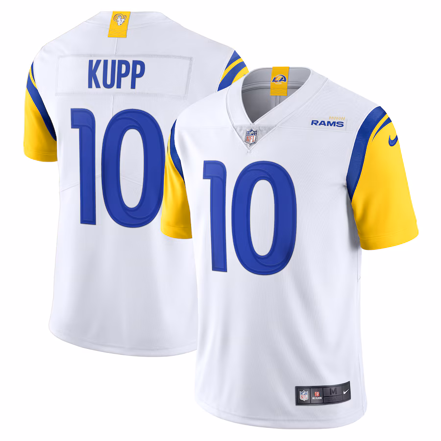 Men's Los Angeles Rams Cooper Kupp Nike White Alternate Vapor Limited Jersey - Ujersey NFL Shop