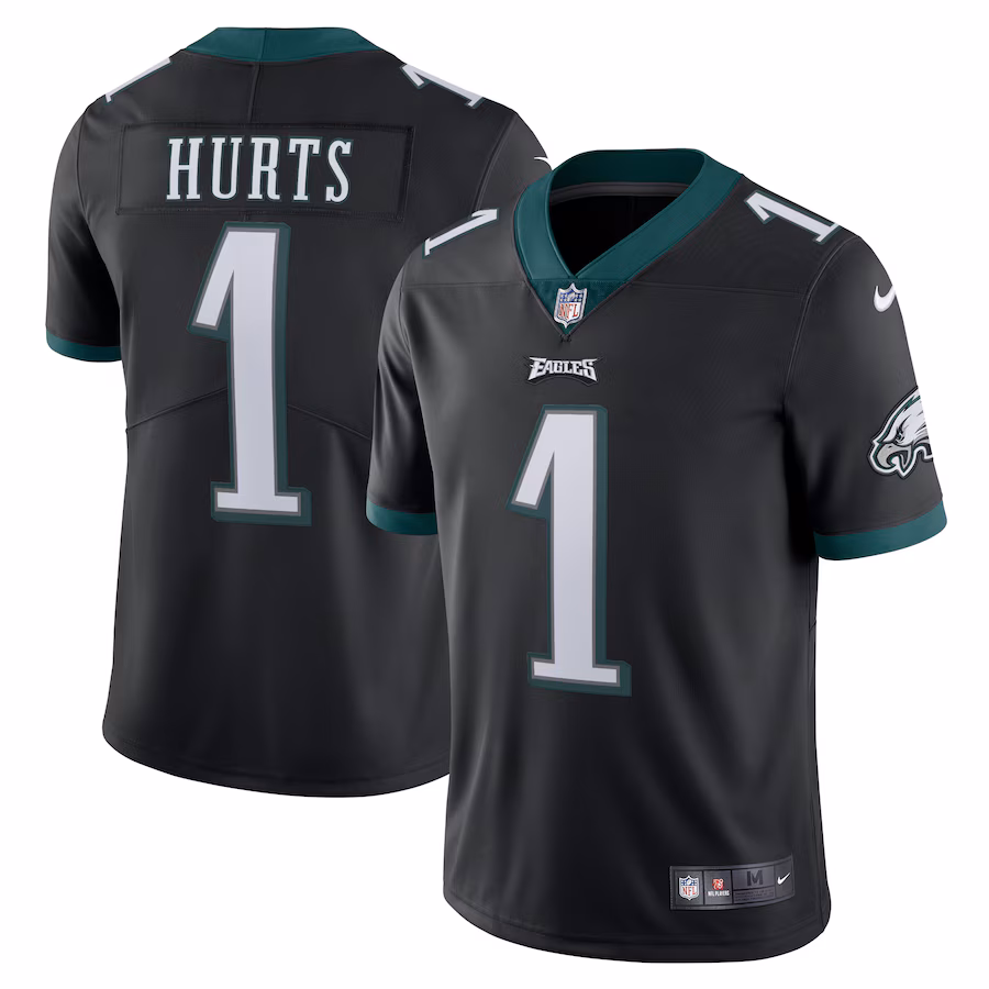 Men's Philadelphia Eagles Jalen Hurts Nike Black Vapor Limited Jersey - Ujersey NFL Shop