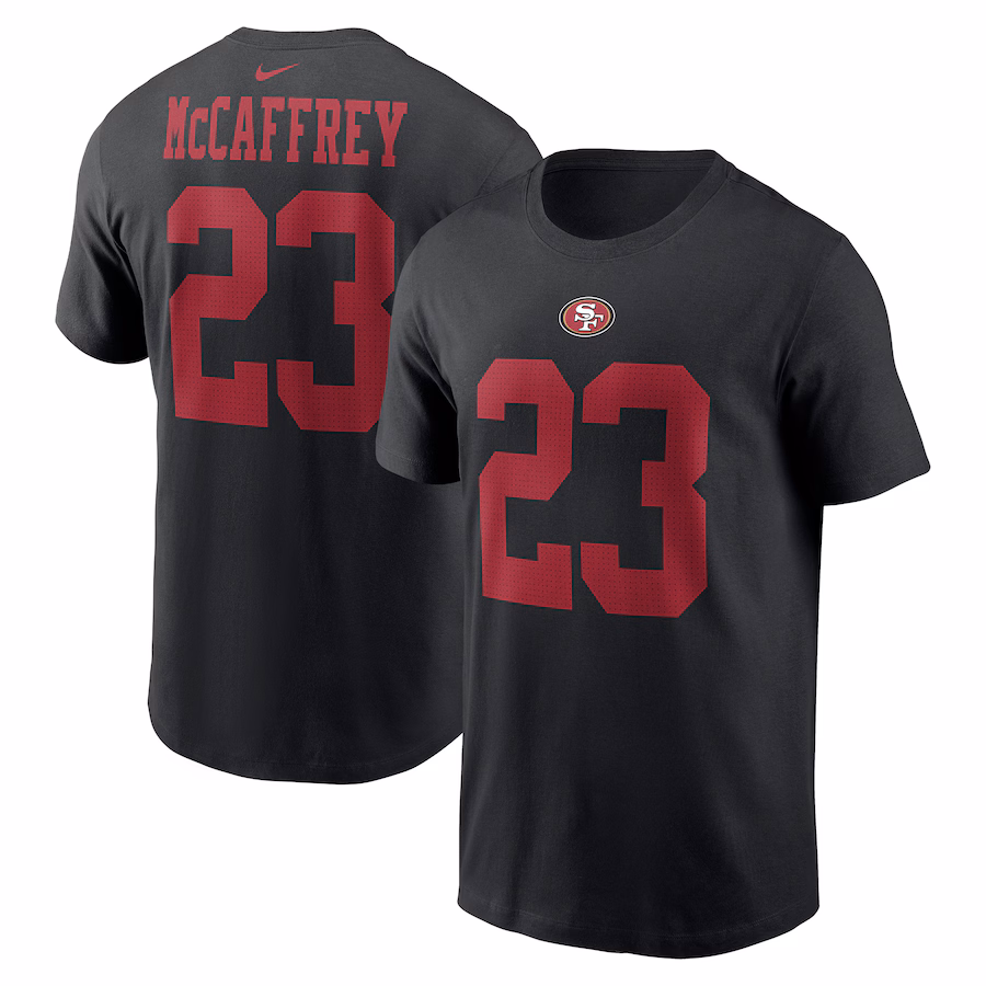 Men's San Francisco 49ers Brock Purdy Nike Scarlet Player Name & Number T-Shirt - Ujersey NFL Shop