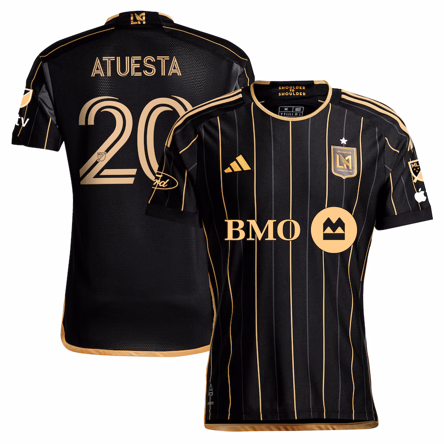 Men's LAFC Eduard Atuesta adidas Black 2024 Primary Authentic Player Jersey - Ujersey NFL Shop