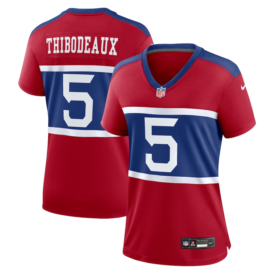 Women's New York Giants Kayvon Thibodeaux Nike Century Red Alternate Player Game Jersey - Ujersey NFL Shop