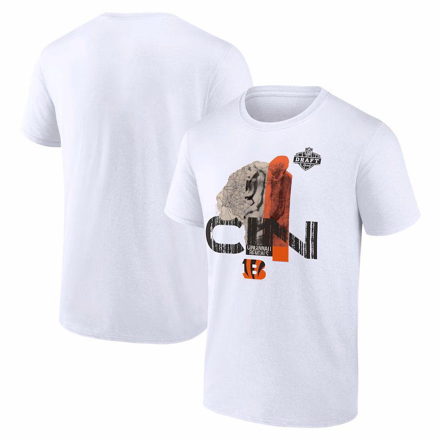 Women's Cincinnati Bengals Fanatics Black Back Home Again V-Neck T-Shirt - Ujersey NFL Shop