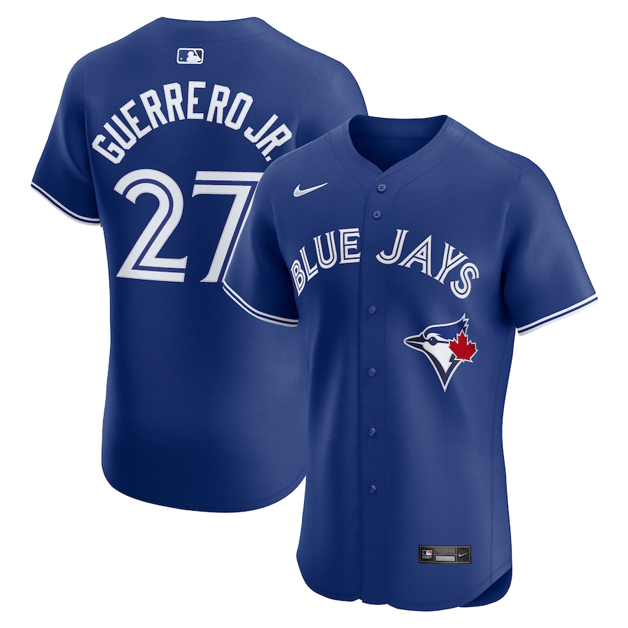 Men's Toronto Blue Jays Vladimir Guerrero Jr. Nike Royal Alternate Elite Jersey - Ujersey NFL Shop