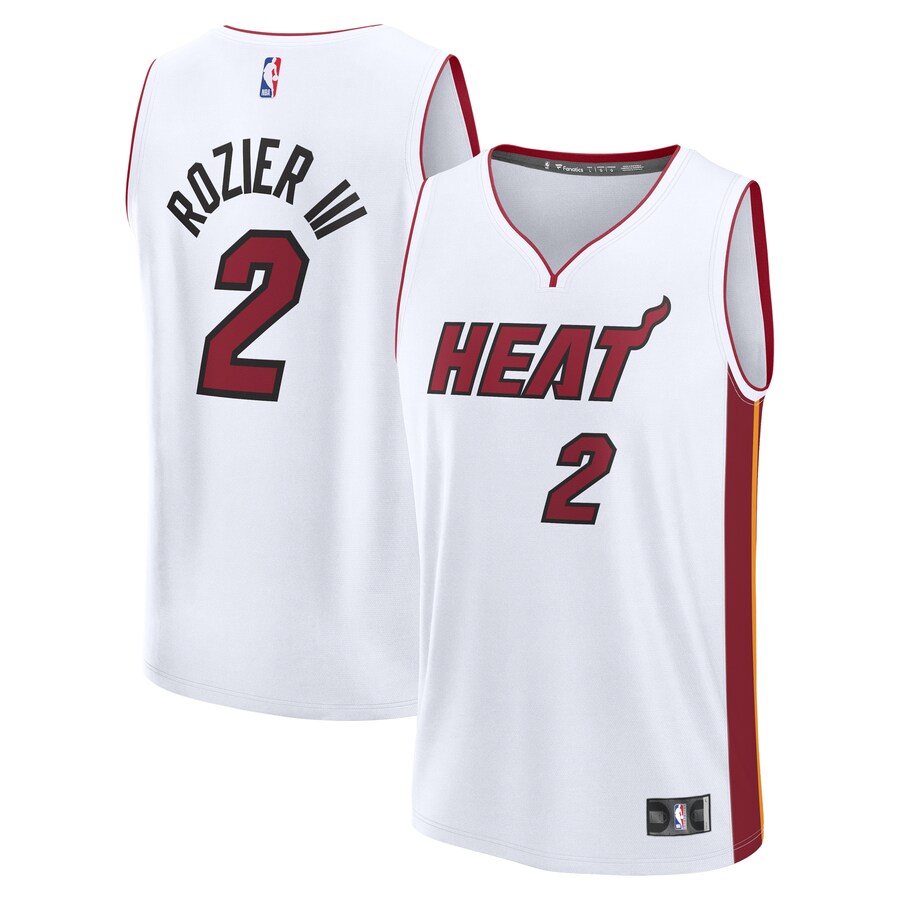 Youth Miami Heat Terry Rozier Fanatics White Fast Break Player Jersey - Association Edition - Ujersey NFL Shop