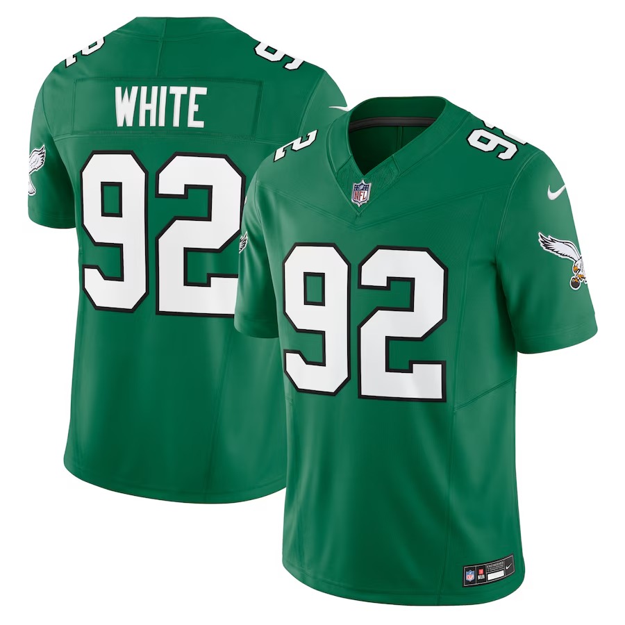 Men's Philadelphia Eagles Reggie White Nike Kelly Green Alternate Vapor F.U.S.E. Limited Jersey - Ujersey NFL Shop