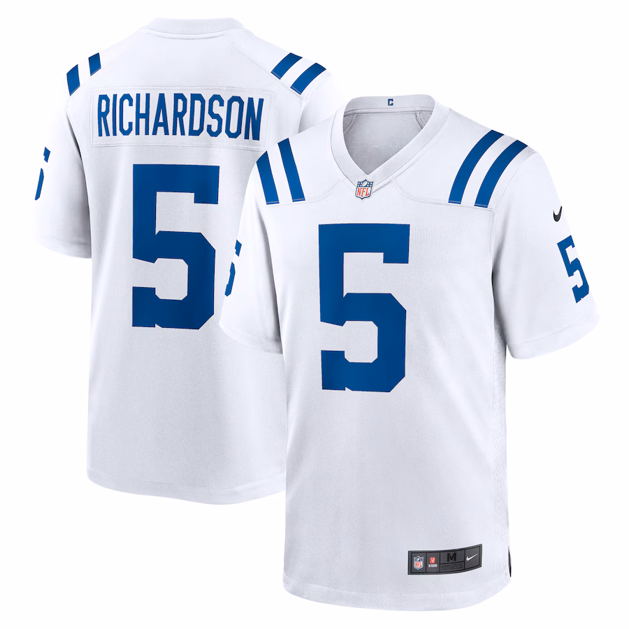 Men's Indianapolis Colts Anthony Richardson Nike White 2023 NFL Draft First Round Pick Game Jersey - Ujersey NFL Shop